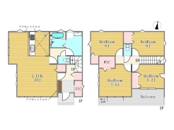 4号棟間取り図■八王子市小比企町　新築一戸建て■