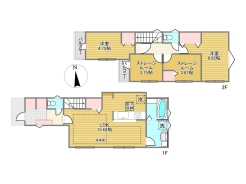 間取り■府中市若松町3　新築一戸建て■