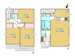 間取り図■日野市多摩平5　新築一戸建て■