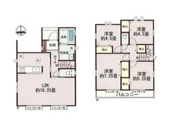 B号棟間取り図■府中市日新町3　新築一戸建■