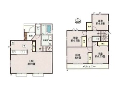 C号棟間取り図■府中市日新町3　新築一戸建■