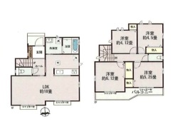 D号棟間取り図■府中市日新町3　新築一戸建■
