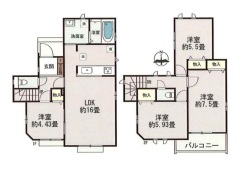 J号棟間取り図■府中市日新町3　新築一戸建■