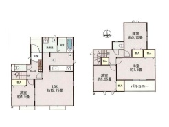 L号棟間取り図■府中市日新町3　新築一戸建■