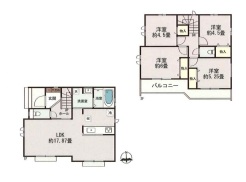 N号棟間取り図■府中市日新町3　新築一戸建■