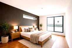 明るく風通しのいい部屋は自由なプライベート空間。ゆっくりとくつろぐスペースとしてもご利用いただけます！
家具はCG加工しております。■八王子市台町1　新築一戸建■