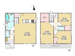 間取り図■府中市西府町3　新築一戸建て■