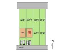 区画図■八王子市台町2　新築一戸建て■