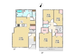 間取り図■八王子市東中野　新築一戸建て■