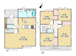 間取り図■日野市平山4　新築一戸建て■