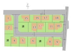 区画図■国立市東3　売地■

