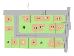 区画図■国立市東3　売地■
