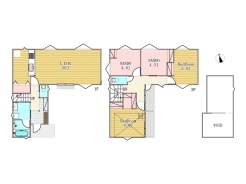 1号棟間取り図■日野市大坂上3　新築一戸建て■