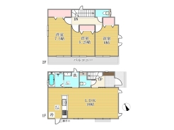 C号棟間取り図■昭島市福島町2　新築一戸建て■