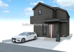 完成予想パース■立川市栄町２　新築一戸建て■