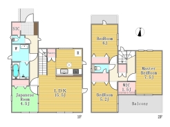 間取り図■稲城市東長沼　新築一戸建て■