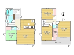 間取り図■稲城市東長沼　新築一戸建て■