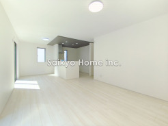 オープンでのびやかな空間を生み出すこだわりの「広がり」と「ゆとり」。家族と過ごす時間を大切にした住空間です。
■稲城市東長沼　新築一戸建て■