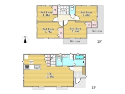 1号棟間取り図■国分寺市西恋ヶ窪4　新築一戸建■
