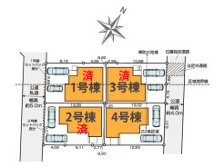 区画図■国分寺市戸倉2　新築一戸建て■