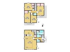 2号棟間取図■国分寺市高木町1丁目　新築分譲住宅　全3棟■