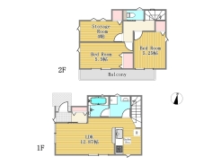 間取り図■府中市小柳町1　新築一戸建て■