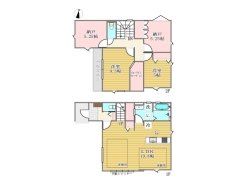 2号棟間取り図■府中市南町2　新築一戸建て■