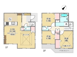 間取り図■日野市西平山5　新築一戸建て■
