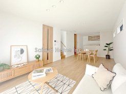 ひろびろした作業しやすいキッチン。お部屋を見渡せる対面式なので、小さなお子様がいても安心ですね。■日野市多摩平2丁目　新築戸建て■