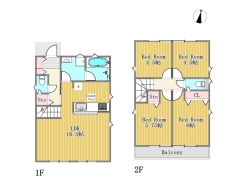 2号棟間取り図■三鷹市中原4　新築一戸建■