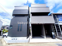 南側5ｍ×西側6ｍ道路に面した開放感のある立地！充実設備の全2棟です！■八王子市万町　新築一戸建て■