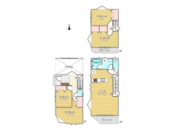 間取り図■八王子市万町　新築一戸建て■