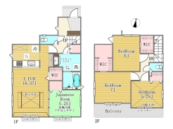9号棟間取り図■八王子市石川町　新築一戸建■