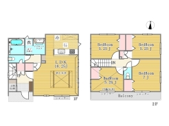 12号棟間取り図■八王子市石川町　新築一戸建■