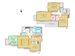 7号棟間取り図■日野市宮　新築一戸建て■