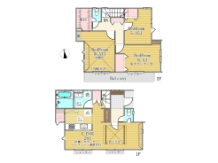 9号棟間取り図■日野市宮　新築一戸建て■