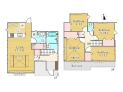 12号棟間取り図■日野市宮　新築一戸建て■