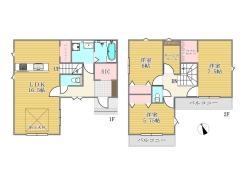 4号棟間取り図■府中市分梅町3　新築一戸建■