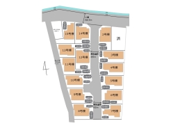 区画図■日野市多摩平6　新築一戸建て■