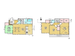間取り図■日野市落川　新築戸建て■