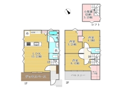 B号棟間取り図■日野市大字石田　新築一戸建■