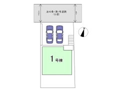 区画図■八王子市長沼町　新築戸建て■