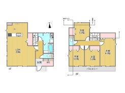 間取図■八王子市長沼町　新築戸建て■