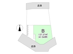 区画図■立川市柴崎町4丁目　売地■