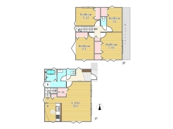 1号棟間取り図■八王子市子安町2　新築一戸建て■