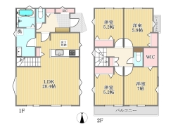 間取り図■八王子市子安町2　新築一戸建て■
