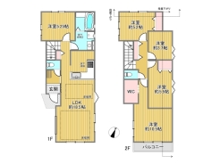 1号棟間取り図■府中市浅間町4丁目　新築戸建て■