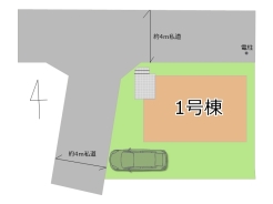 区画図■国分寺市西恋ヶ窪3　新築一戸建て■