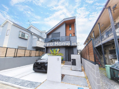 立川市幸町３丁目の新築戸建て全１棟！いよいよ完成しました。家具付きのモデルハウス仕様。太陽光発電・泡断熱・IOT住宅。1LDK2Sながらも欲しい設備も満載です。■立川市幸町3　新築一戸建て■