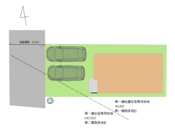 区画図■立川市幸町3　新築一戸建て■